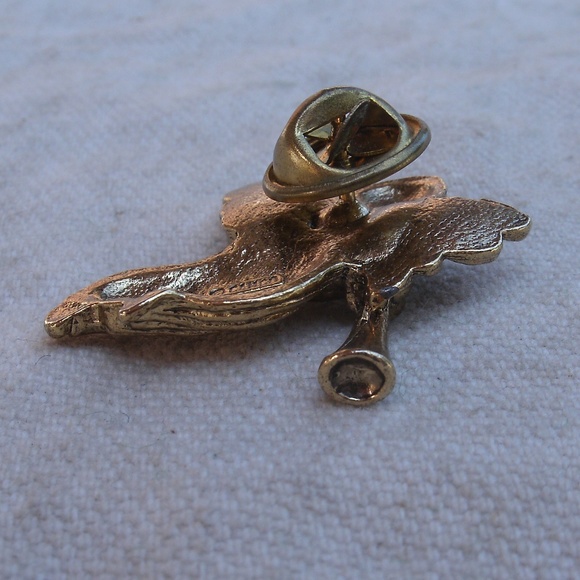 Vintage Angel With Horn Tack Style Pin - Picture 5 of 8